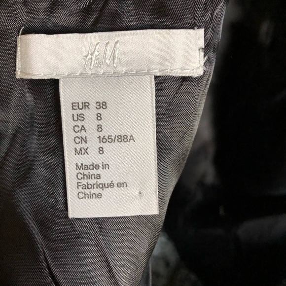 H&M Sheath dress scoop neck keyhole back sleeveles Cut Out C - Picture 5 of 9